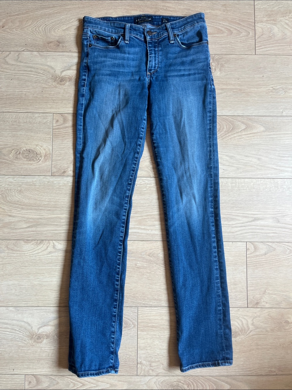 Lucky Brand Skinny Jeans in Medium Blue Wash